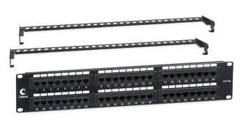 Патч-панель Cabeus PL-48-Cat.6a-Dual