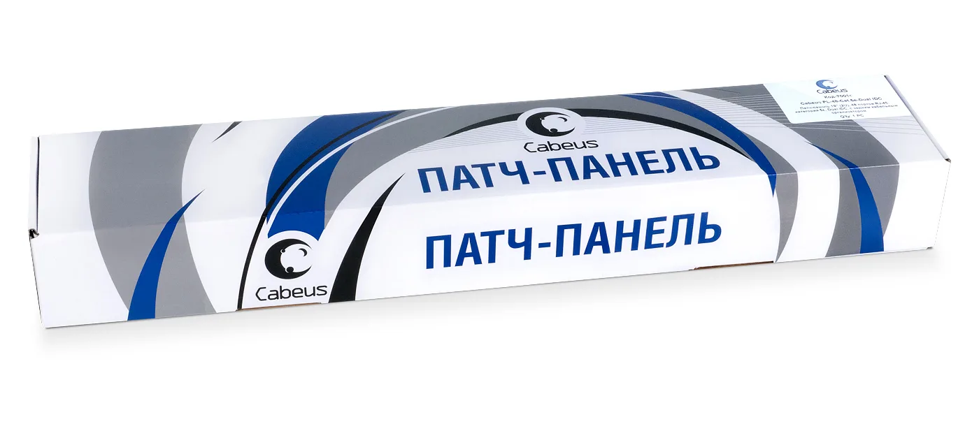 Патч-панель телефонная Cabeus PL-25-TEL-Toolless
