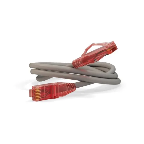 Патч-корд Hyperline PC-LPM-UTP-RJ45-RJ45-C5e-20M-LSZH-GY Кат.5е 20 м серый