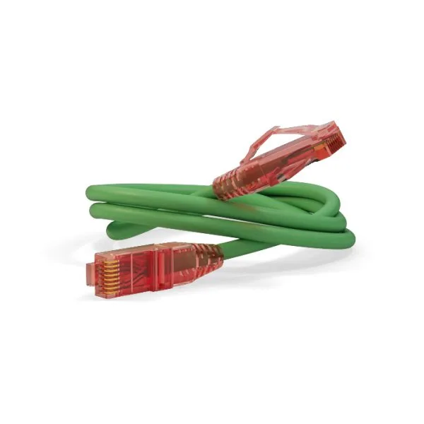 Патч-корд Hyperline PC-LPM-UTP-RJ45-RJ45-C5e-10M-LSZH-GN Кат.5е 10 м зеленый