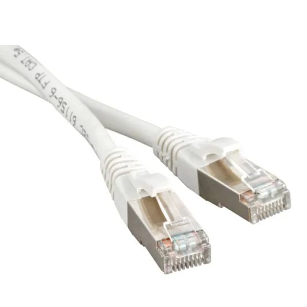 Патч-корд Hyperline PC-LPM-STP-RJ45-RJ45-C5e-1.5M-LSZH-WH Кат.5е 1.5 м белый