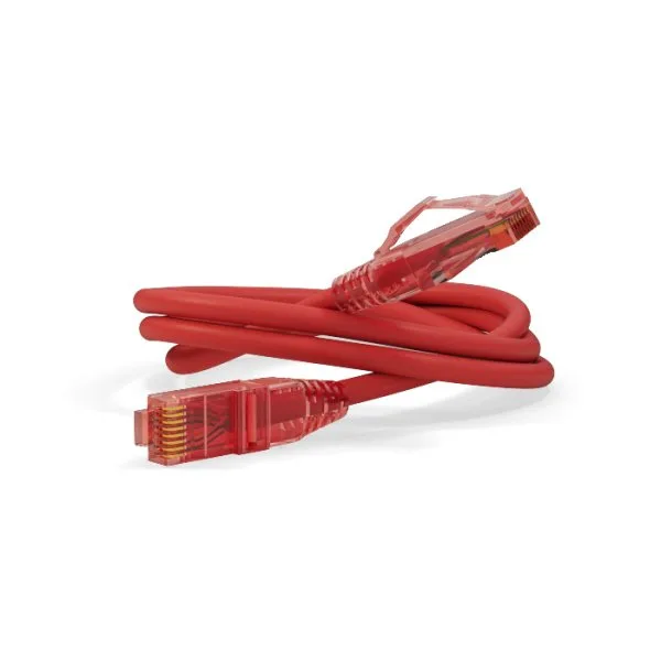 Патч-корд Hyperline PC-LPM-UTP-RJ45-RJ45-C5e-5M-LSZH-RD Кат.5е 5 м красный