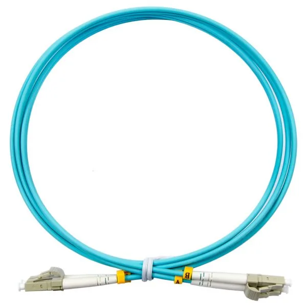 Патч-корд волоконно-оптический (шнур) мм 50/125(OM3) LC-LC duple* LSZH 20 м