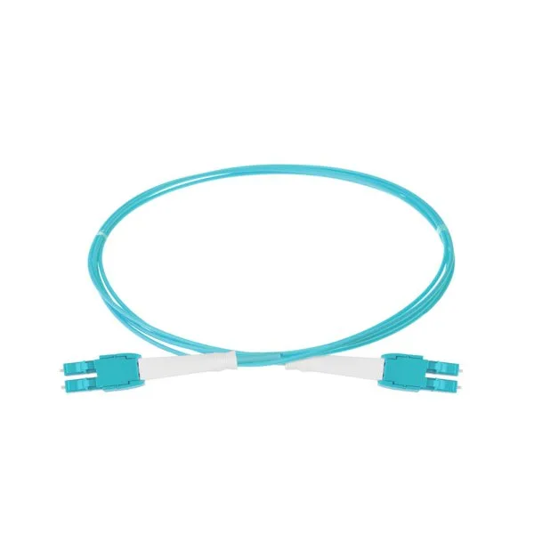 Коммутационный шнур оптический Eurolan HD Tight Buffer, Duplex LC/LC, OM3 50/125, LSZH (нг(A)-HFLTx), 5м, цвет: бирюзовый, (41B-30-LC-LC-05)