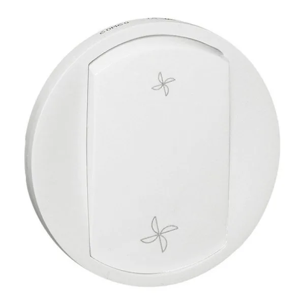 Клавиша вентиляции белая Legrand 068061