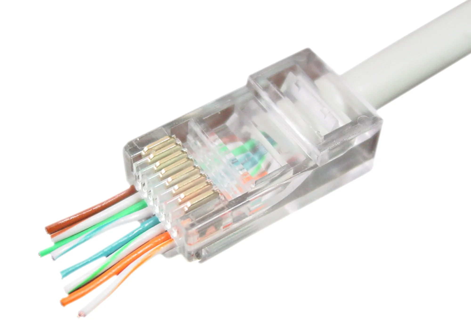 Разъём RJ-45 Cablexpert LC-PTU-01/10 (10 шт.)