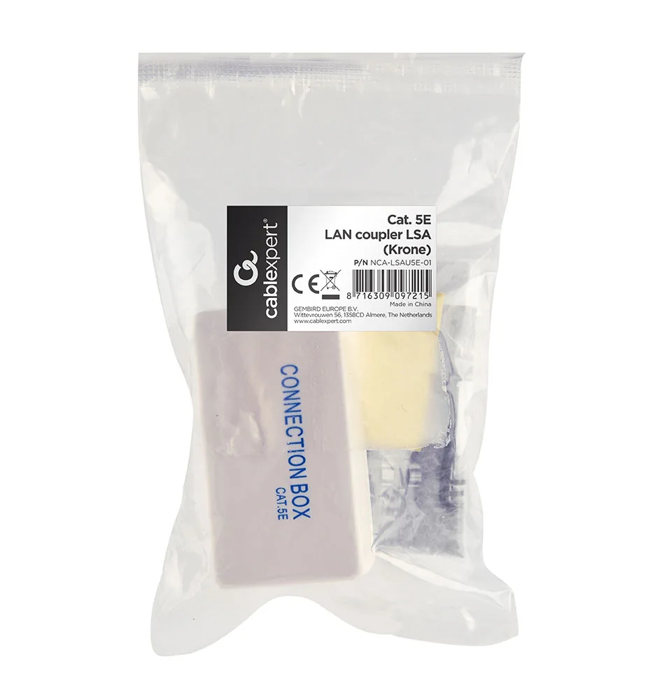 Соединитель RJ-45 (UTP) Cablexpert NCA-LSAU5E-01
