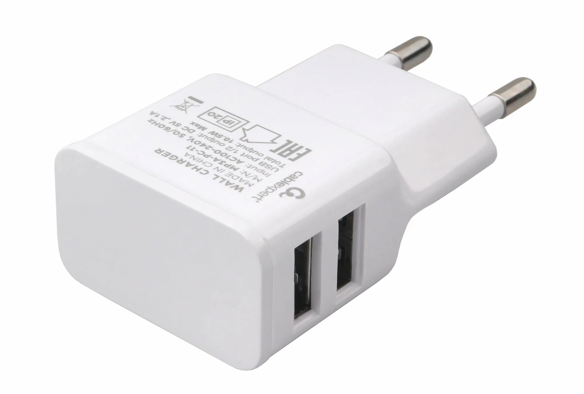 Зарядное устройство Cablexpert MP3A-PC-11, 10.5 Вт