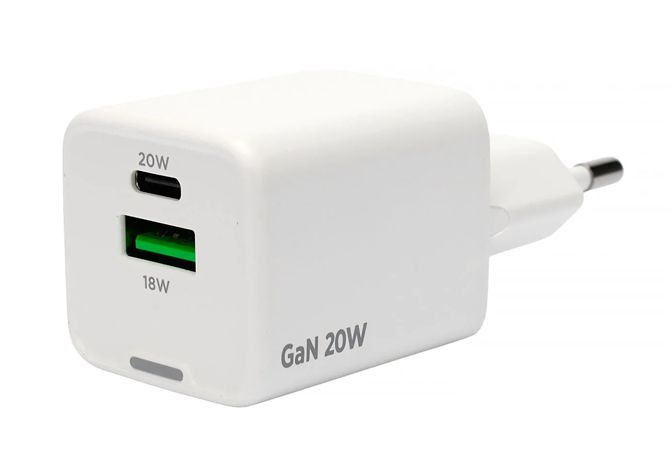 Зарядное устройство Cablexpert MP3A-PC-61, 20 Вт GaN, быстрая зарядка