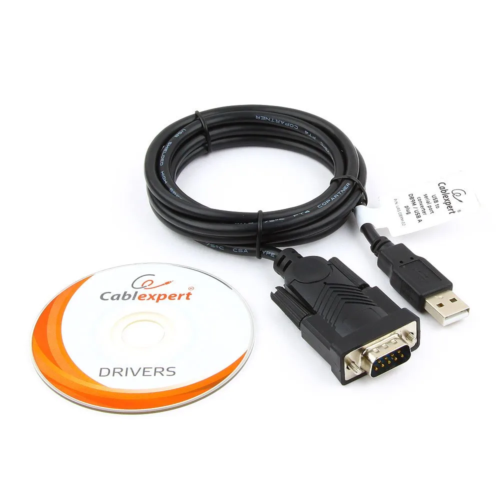Конвертер USB --> RS-232 Cablexpert UAS-DB9M-02