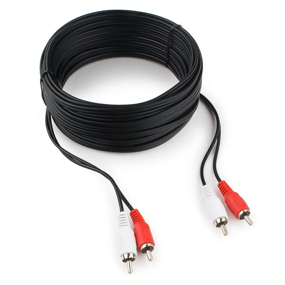 Кабель 2 RCA Cablexpert CCA-2R2R-10M-N