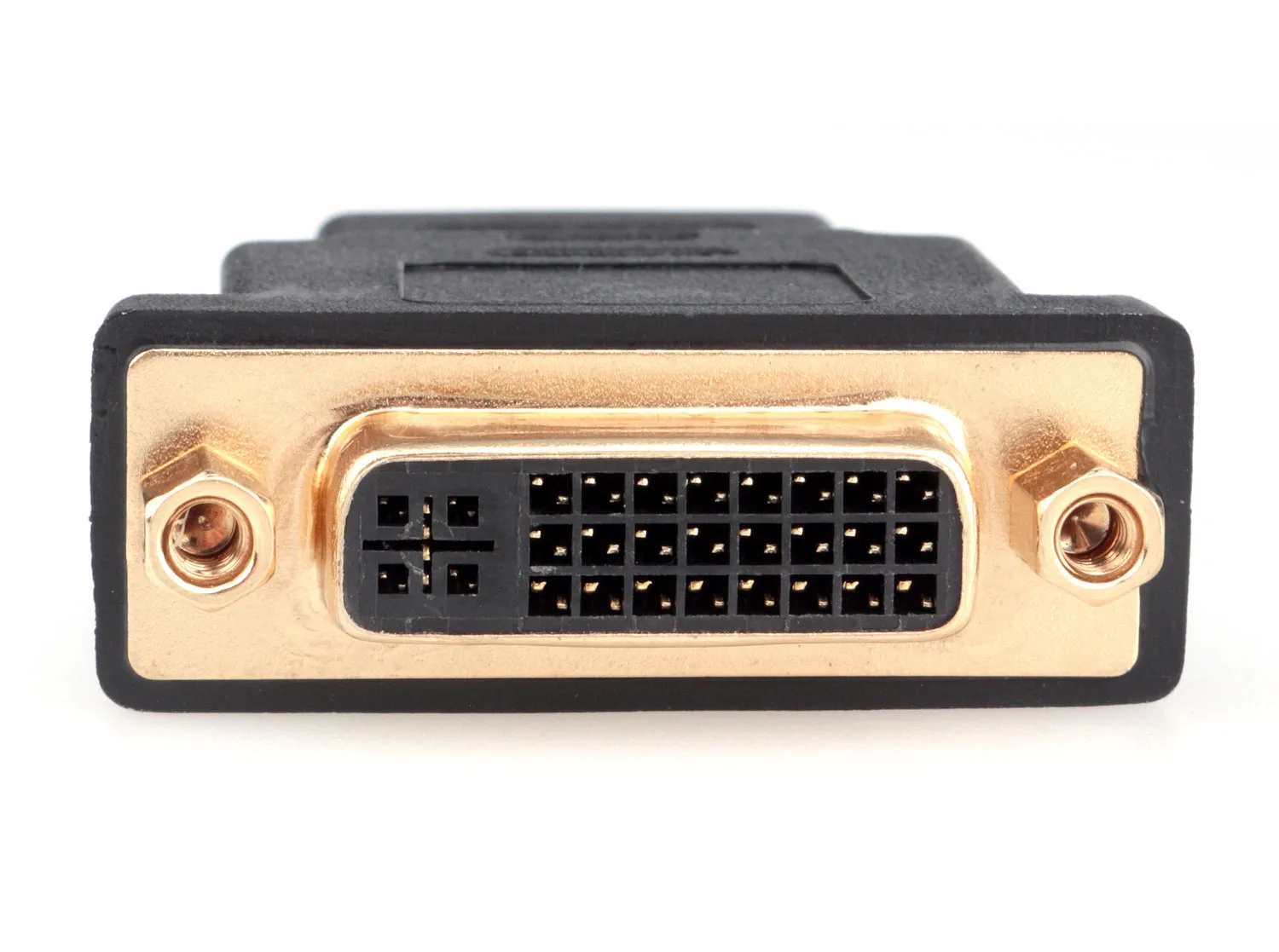 Переходник HDMI DVI Cablexpert A-HDMI-DVI-3, 19M/25F, золотые разъемы, пакет