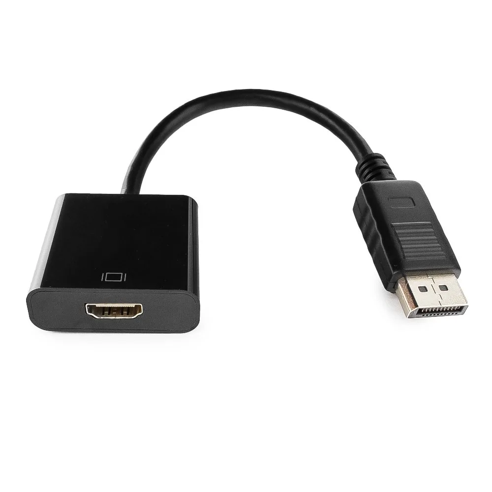 Переходник DisplayPort -> HDMI Cablexpert A-DPM-HDMIF-002, 20M/19F, пакет