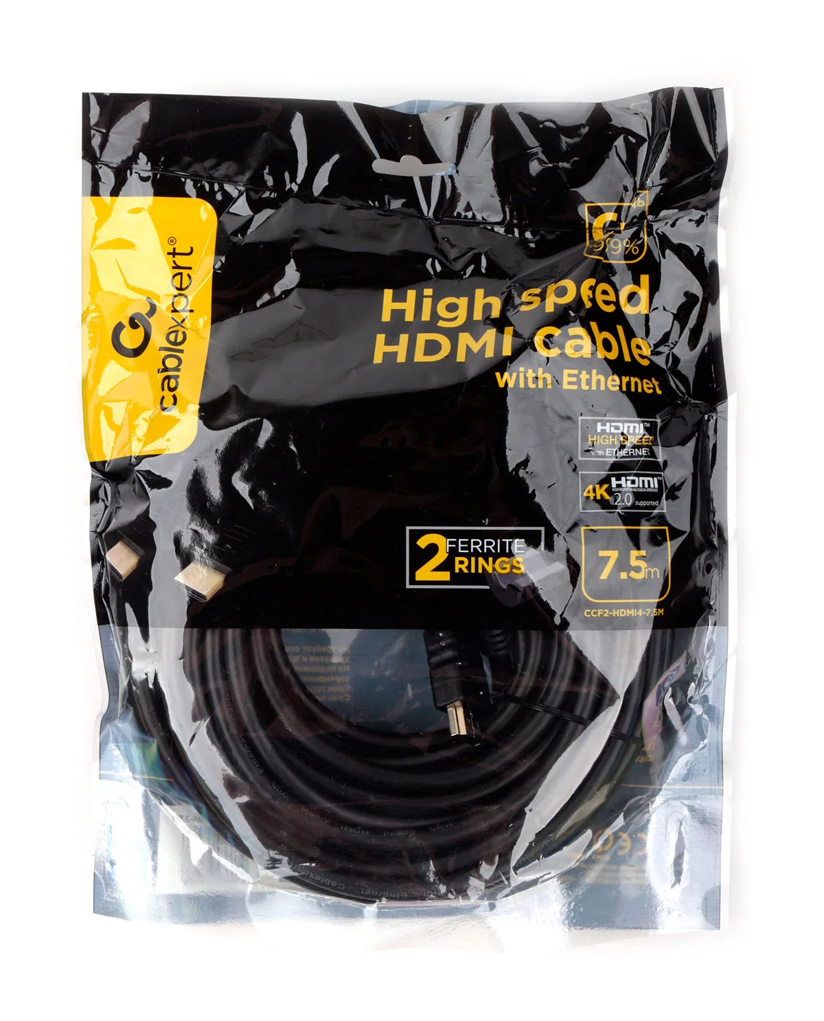 HDMI кабель Cablexpert CCF2-HDMI4-7.5M
