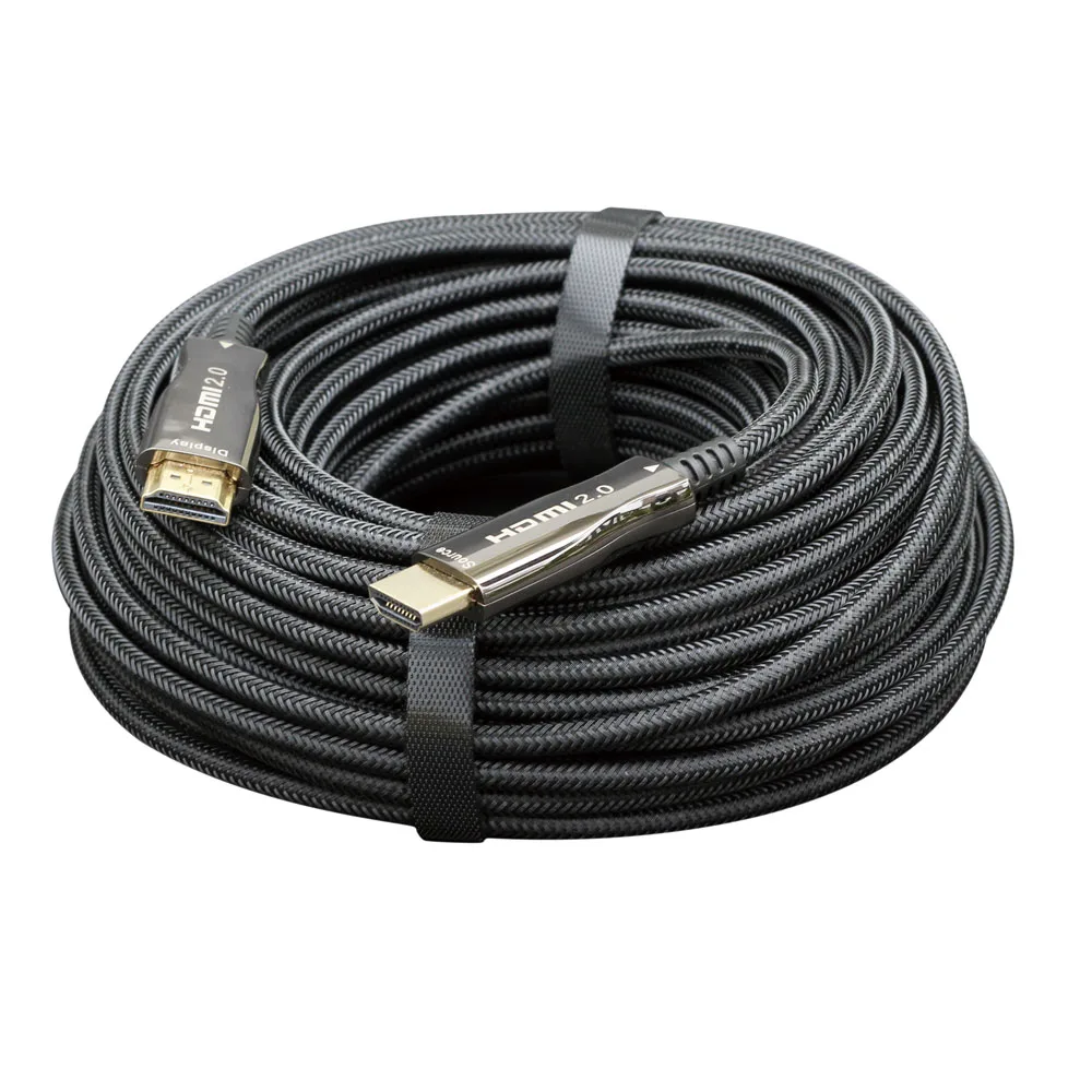Активный оптический кабель HDMI Cablexpert, 80м, v2.0, 19M/19M, AOC Premium Series, позол.разъемы, экран, коробка ccbp-hdmi-aoc-80m