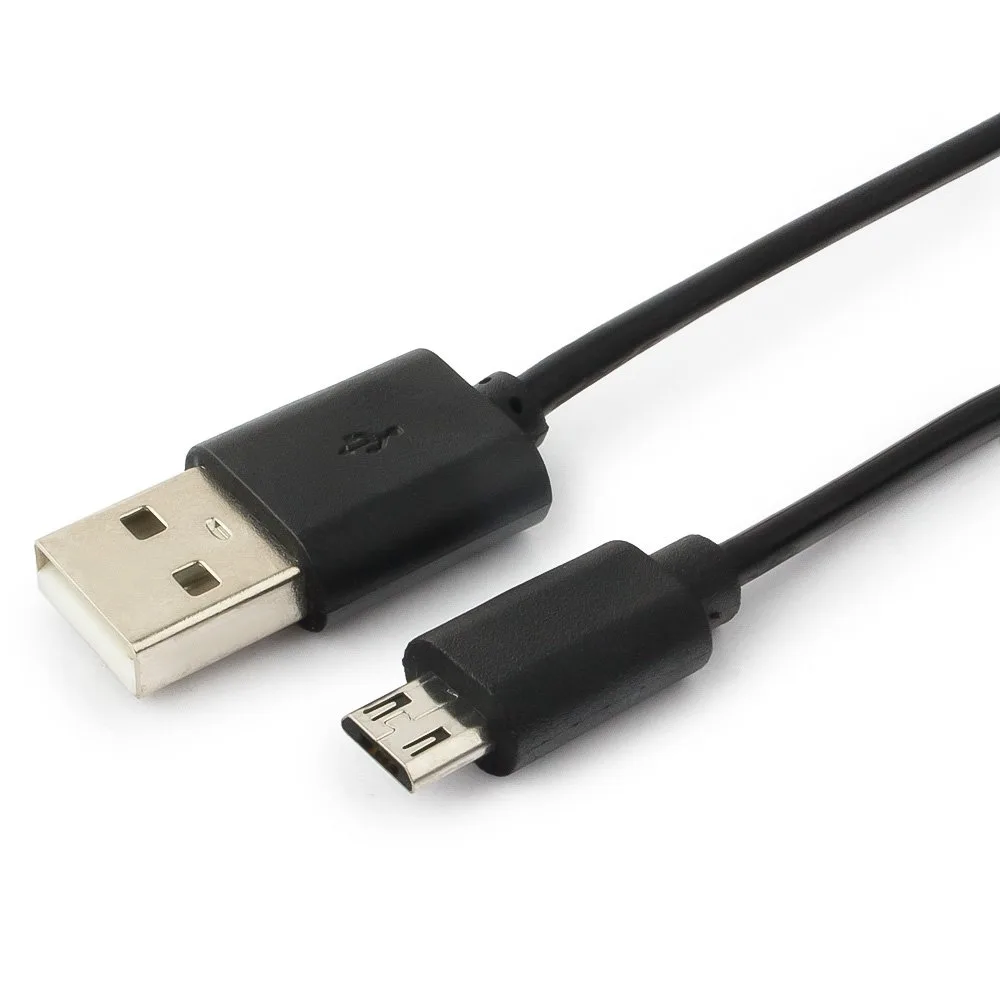 Кабель USB 2.0 Pro Cablexpert CC-mUSB2C-AMBM-6, AM/microBM 5P, 1.8м, витой, черный, пакет