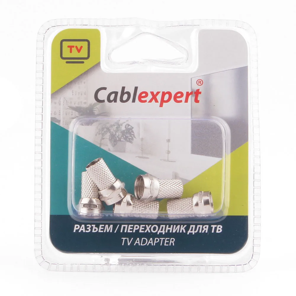 F разъёмы для кабеля RG6 Cablexpert SPL6-01