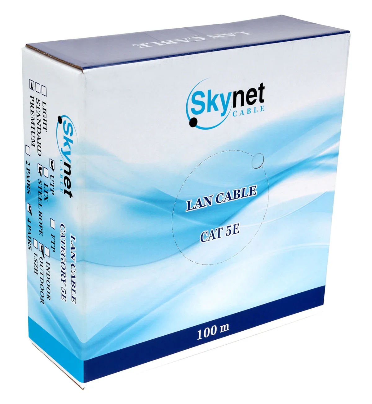 Кабель витая пара SkyNet Premium CSP-UTP-4-CU-OUTR/100