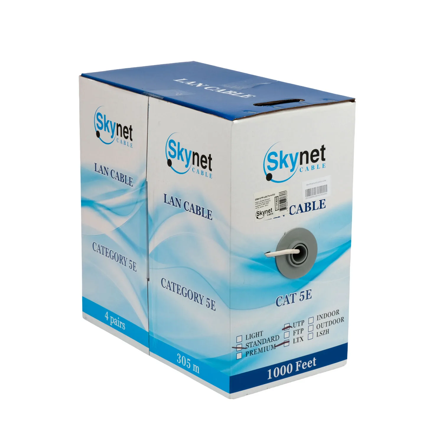 Кабель витая пара SkyNet Standart CSS-UTP-LSLTx-4-CU