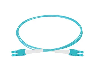 Коммутационный шнур оптический Eurolan HD Tight Buffer, Duplex LC/LC, OM3 50/125, LSZH (нг(A)-HFLTx), 2м, цвет: бирюзовый, (41B-30-LC-LC-02)