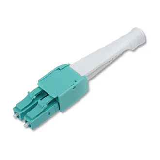 Коммутационный шнур оптический Eurolan HD Tight Buffer, Duplex LC/LC, OM3 50/125, LSZH (нг(A)-HFLTx), 2м, цвет: бирюзовый, (41B-30-LC-LC-02)