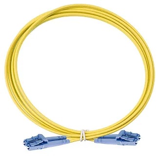 Шнур коммутационный Eurolan Tight Buffer, Duplex LC/LC, OS2 9/125, LSZH (нг(A)-HFLTx), Ø 3,1мм, 7м, цвет: жёлтый, (41R-S2-LC-LC-07)