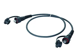 Шнур коммутационный Eurolan, кат. 5е, неэкр., U/UTP, RJ45 7м, нг(А)-LS, чёрный, промышленный, (21P-U5-07BL)