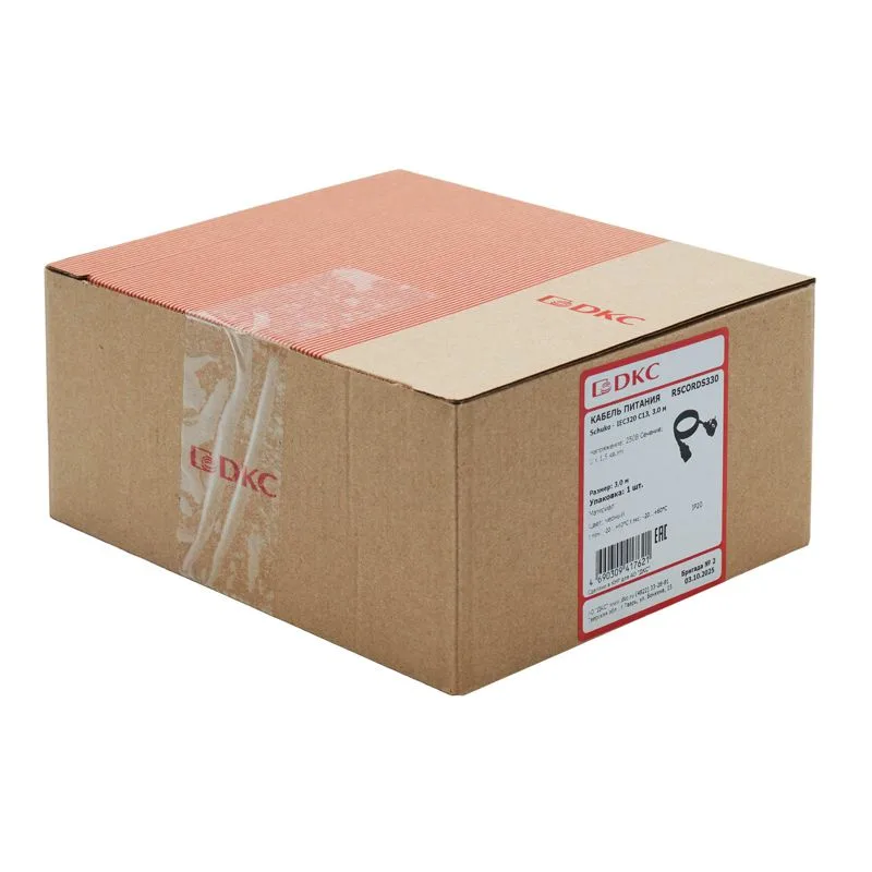Кабель питания Sсhuko - IEC320 C13 3.0 м сечение 3х1.5кв.мм DKC R5CORDS330