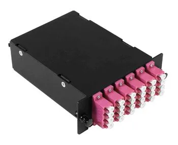 Cabeus FO-4K-6QLC/U-2MPO/U(m)-MM504-BK-T Оптическая кассета в сборе, розетки LC/MM-quad - 6шт. - MPO/UPC - 2шт., гидра MPO/UPC male - 12LC/UPC - 2шт., MM50(ОМ4), черная