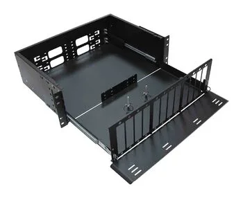 Cabeus ODF-19-12FP-96FC/ST/SC-S-BK-T Кросс оптический стоечный выдвижной, 19, до 96 портов, черный