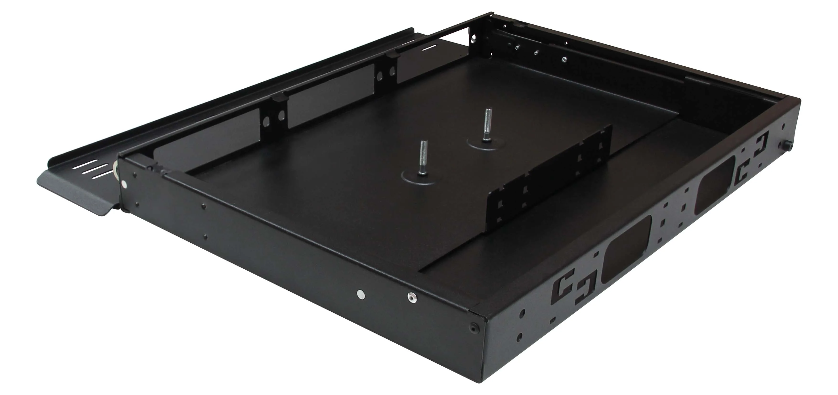 Cabeus ODF-19-3FP-24FC/ST/SC-S-BK-T Кросс оптический стоечный выдвижной, 19, до 24 портов, черный