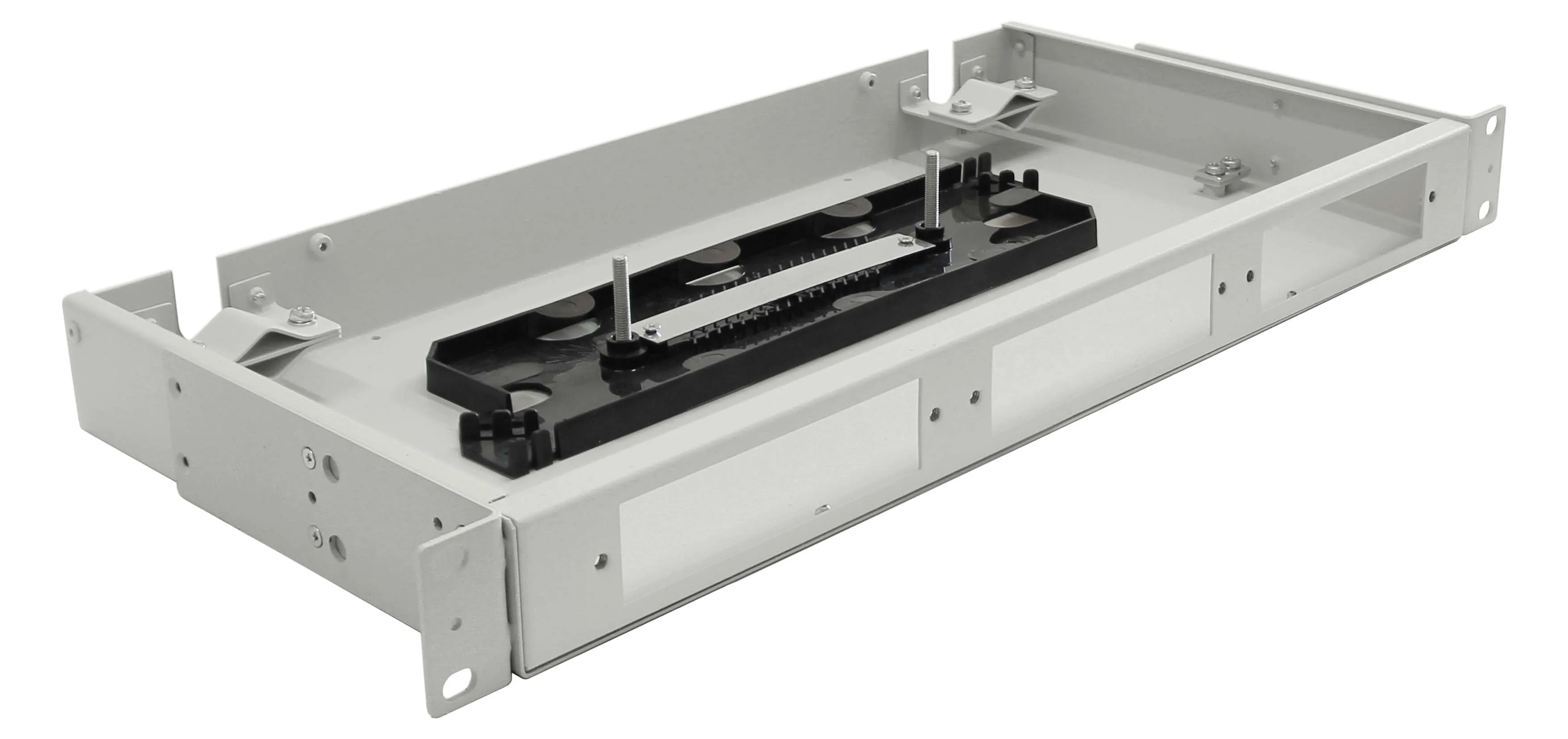 Cabeus FO-19-3FP-24FC/ST/SC-S-T Кросс оптический стоечный, 19, до 24 портов, серый