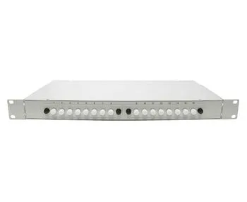 Cabeus FO-19-2FP-16FC/ST/SC-T Кросс оптический стоечный, 19, до 16 портов, серый