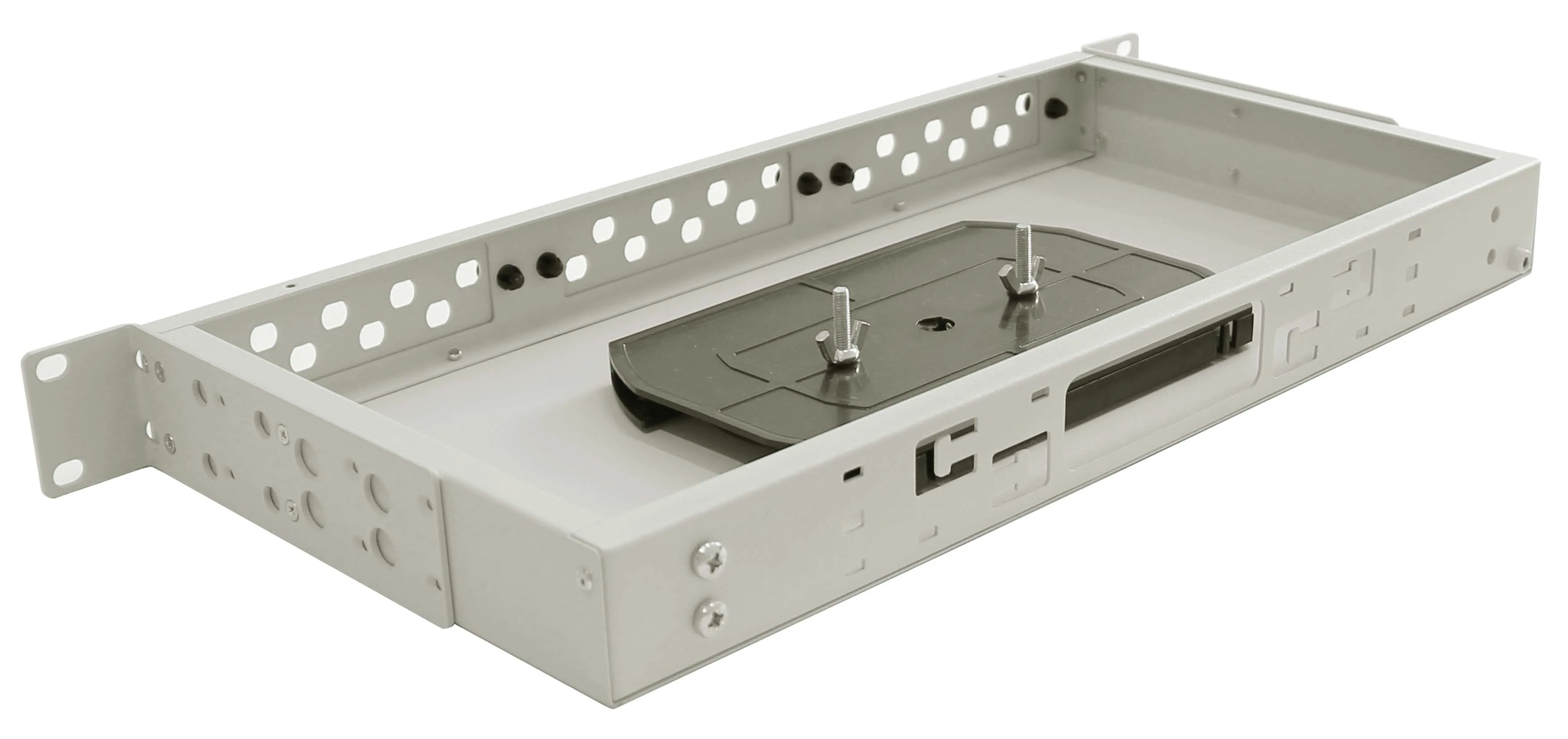 Cabeus FO-19-3FP-24FC/ST/SC-GY-T Кросс оптический стоечный, 19, до 24 портов, серый