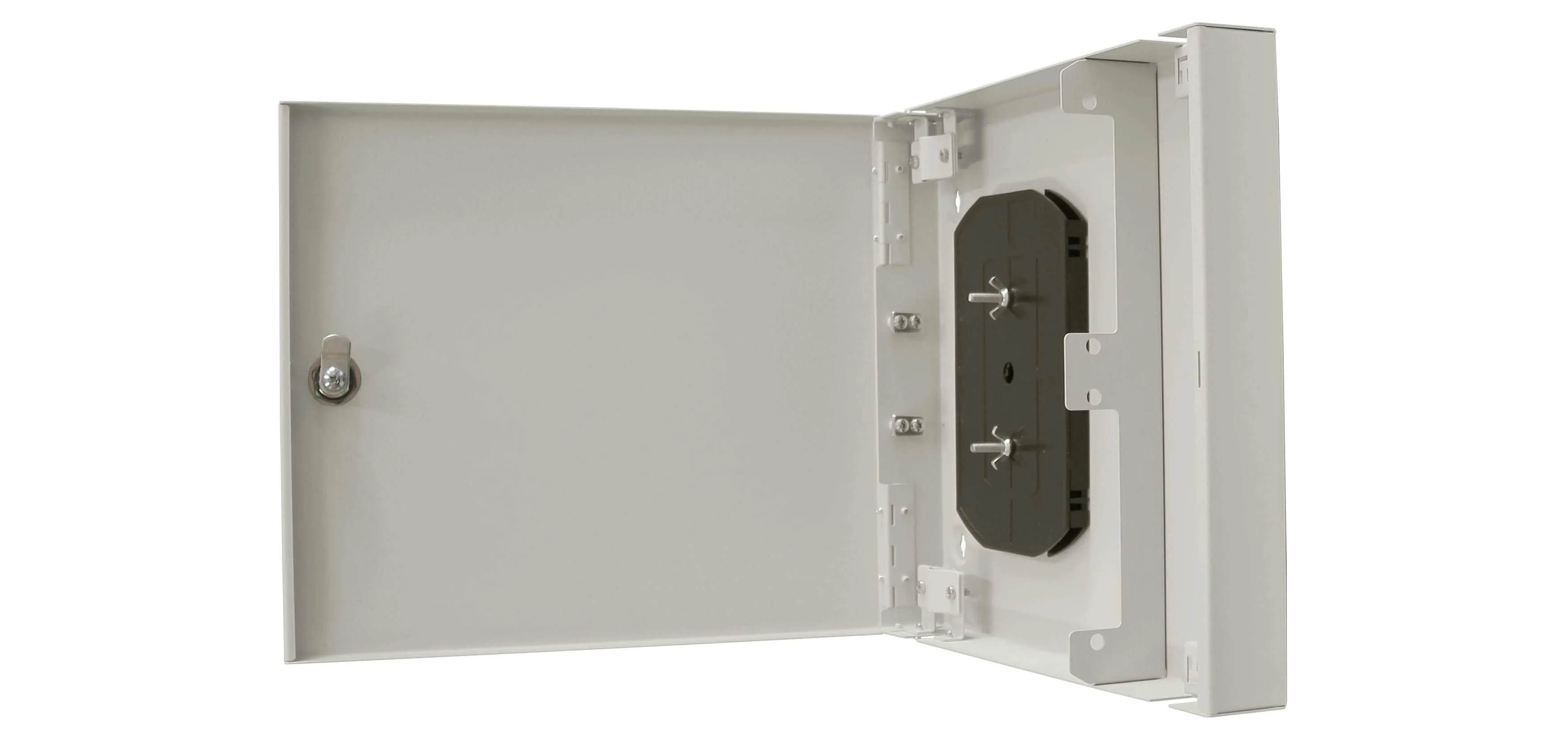Cabeus FO-WL-32-32FC/ST/SC-4FP-K-T Кросс оптический настенный, до 32 портов, серый