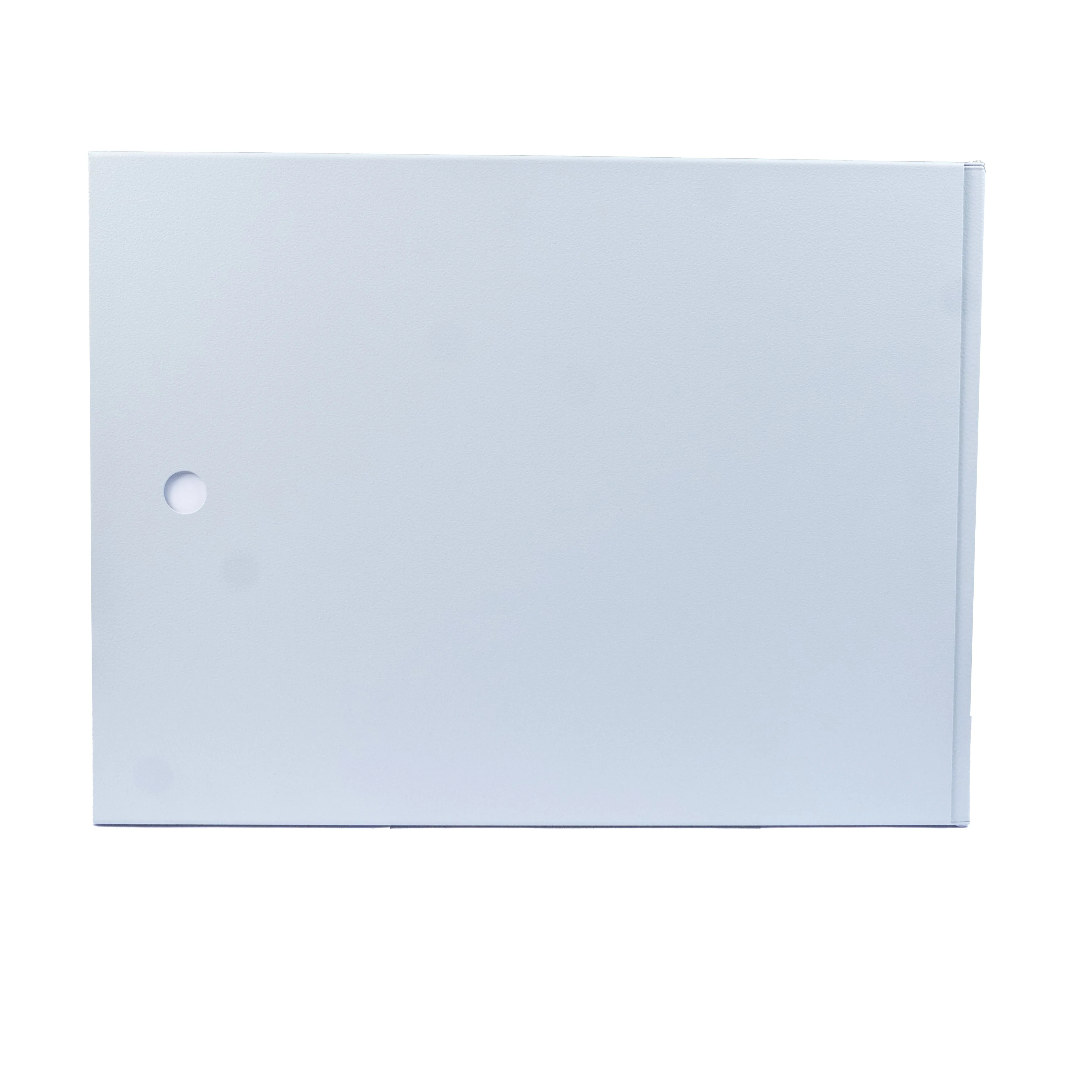Cabeus FO-WL-16-SC/2LC/FC/ST-FP-K Кросс оптический настенный частично укомплектованный на 16 портов SC/LC duplex/FC/ST (Планка SC/2LC-2шт, планка FC/ST-2шт, планка-заглушка-1шт, сплайс-кассета-1шт, крышка для ску -1шт) серый RAL 7035