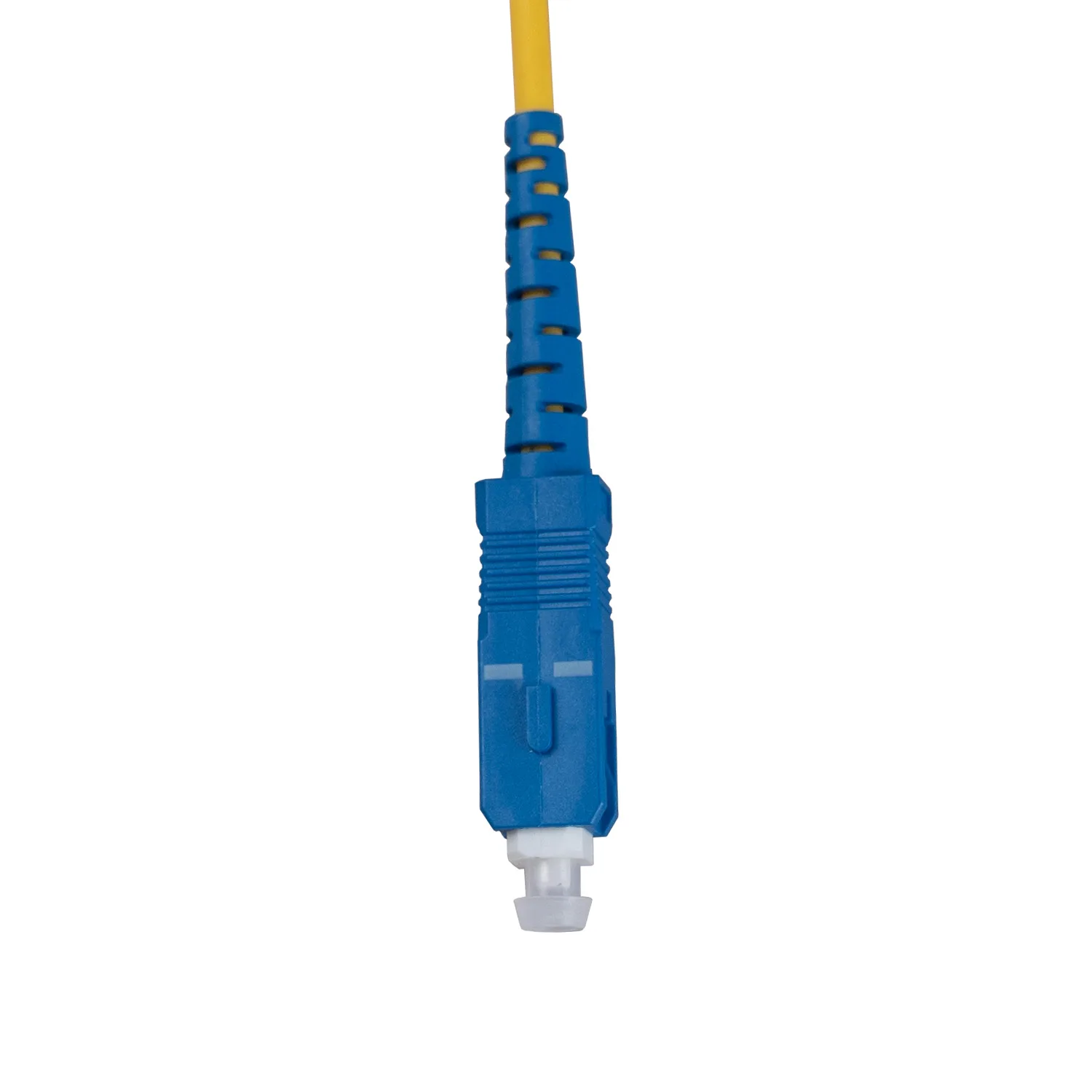 Оптический патч-корд simplex SC-SC 9/125 SM Cabeus FOP(s)-9-SC-SC-0,5m 0.5 метра желтый LSZH