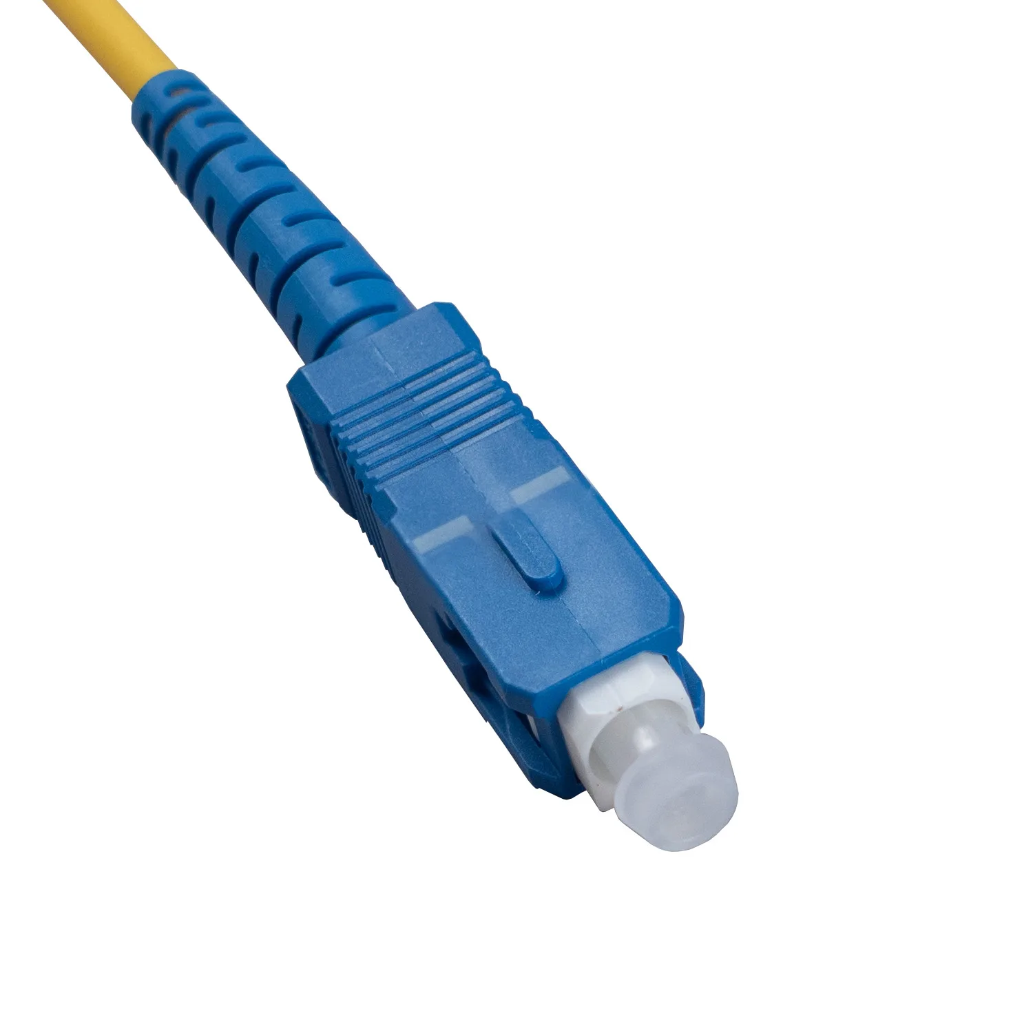 Оптический патч-корд simplex SC-SC 9/125 SM Cabeus FOP(s)-9-SC-SC-0,5m 0.5 метра желтый LSZH
