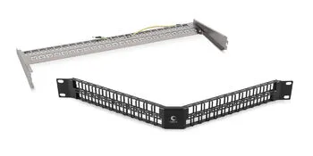 Модульная патч-панель 19" 48 портов Keystone FTP Cabeus PLBHD-48-CON-SH экранированная