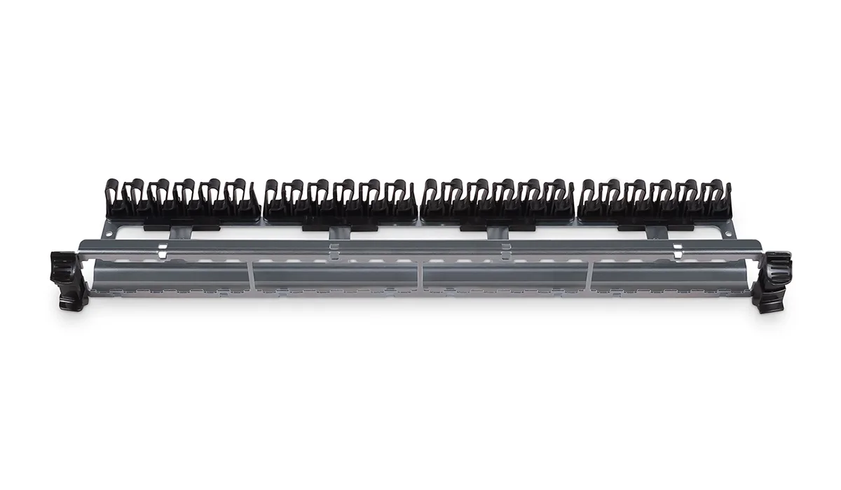 Патч-панель 19 24 порта 1U RJ-45 UTP 6 Cabeus PL-24-KJ-RJ45-Cat.6-180T неэкранированная