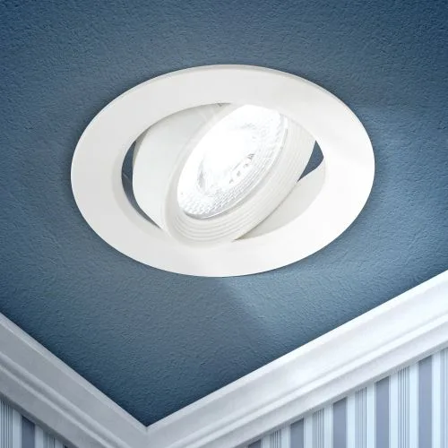 Светильник светодиодный круглый поворотн. LED SMD 5W 4000K, белый KL LED 22A-5 4K WH Эра б0037037