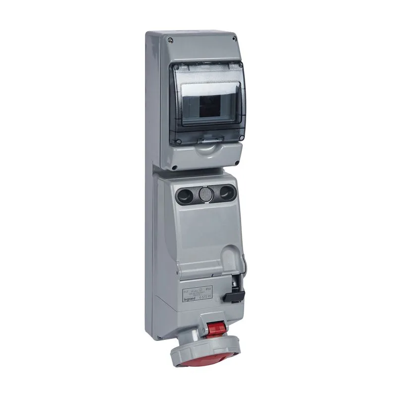 Щиток с розетками 3P+N+T 63A Legrand 057299
