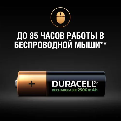 Аккумулятор HR6-4BL 2400mAh/2500mAh предзаряженный (4/40/15000)