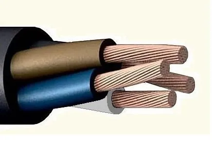 Кабель силовой КГТП  4х4-0.38 ТРТС