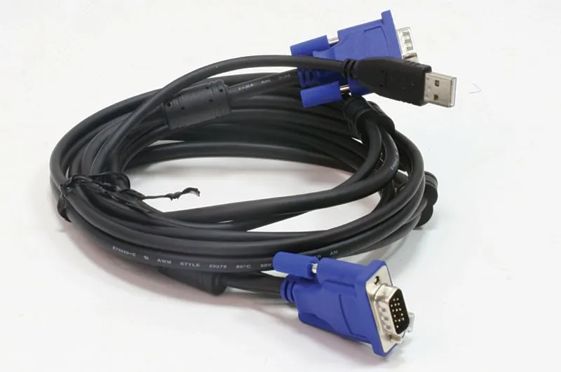Кабель DL-DKVM-CU/B1A, 1.8м, черный d-link