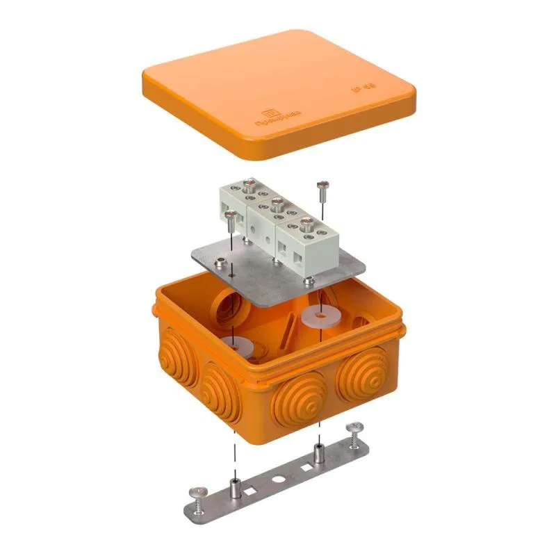 Коробка огнестойкая для о/п 40-0210-FR1.5-6 Е15-Е120 80х80х40