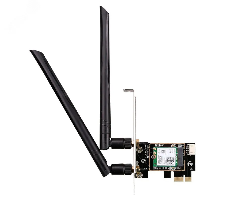 Адаптер PCI Express Wi-Fi 6 AX3000 двухдиапазонный d-link 142775