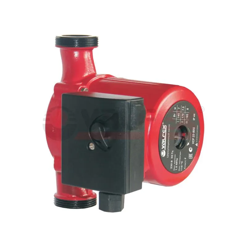 Насос циркуляционный VCP 25-80G 180мм (с гайками)