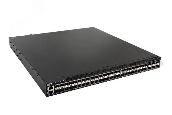 Коммутатор управляемый L3 54 порта, 48хSFP+ 10 Гб/с, 6хQSFP28 d-link dxs-3610-54s/a1asi