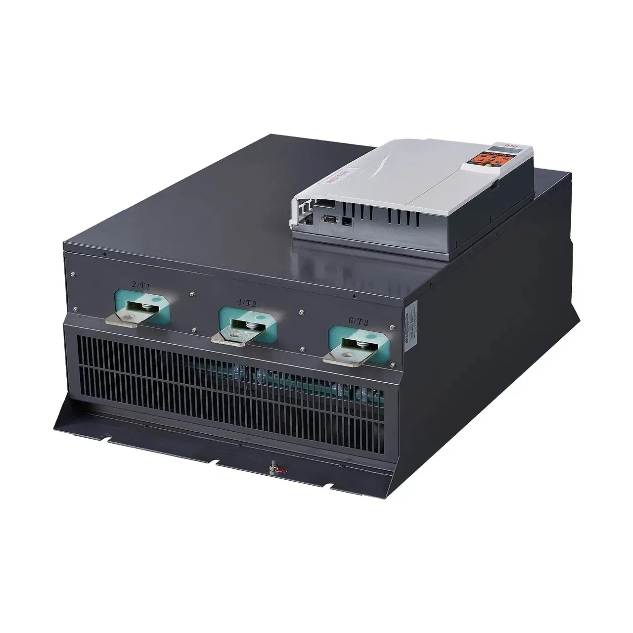 Устройство плавного пуска SNI-320/630-04 +SNI-DP-B(PROFIBUS) 320кВт 630А 3ф 342-440В, IP00, контактор встроен, панель LCD IP55 выносная русскоязычная